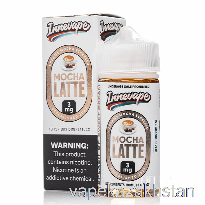 Vape Kazakhstan Mocha Latte - Innevape - 100mL 3mg